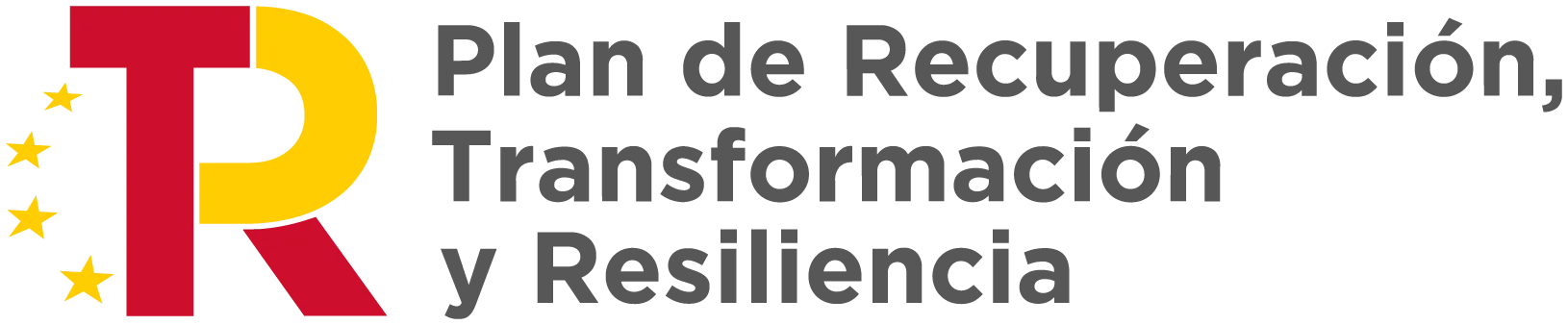 Logotipo del Plan de Recuperación, Transformación y Resiliencia